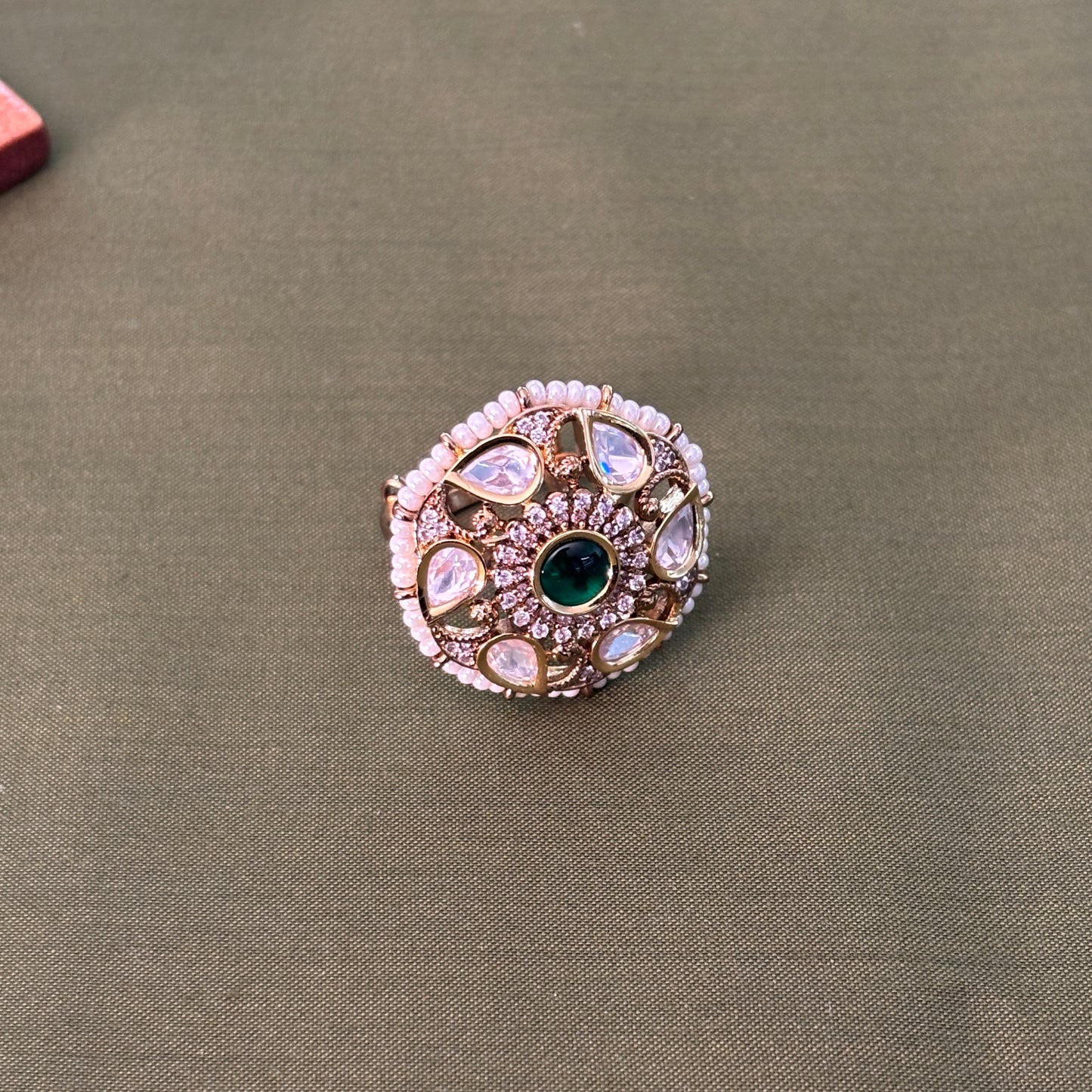 Opal Green Ring
