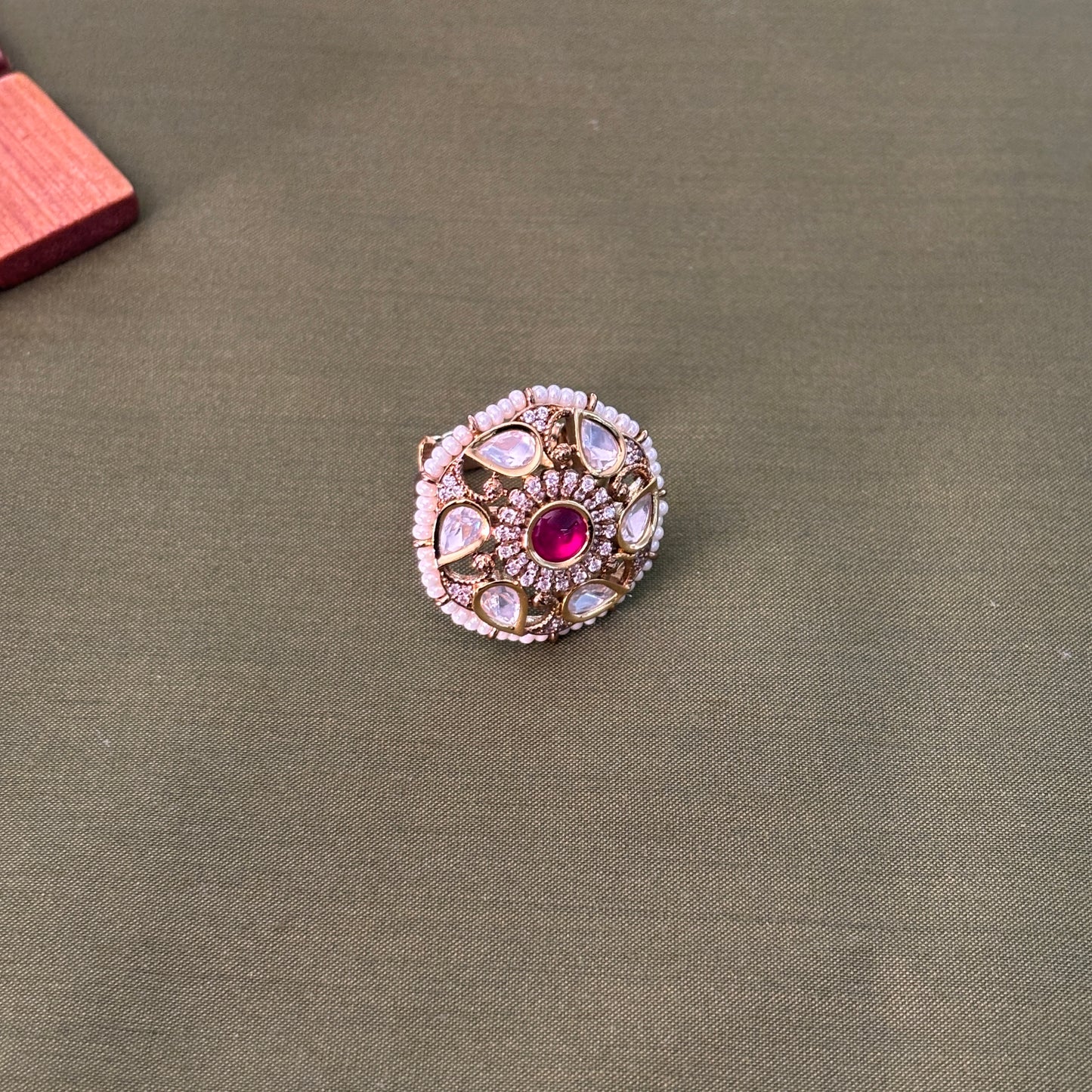 Opal Green Ring
